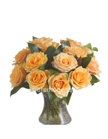 Bouquet di rose  arancio